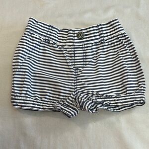 Gymboree Striped Shorts in Navy and White
